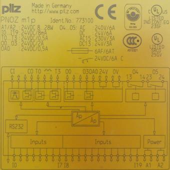 PNOZ m1p Kleinsteuerung 