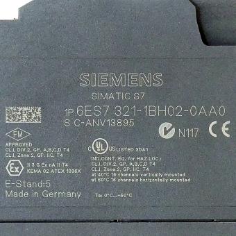 SIMATIC S7-300 Digitaleingabe SM 321 
