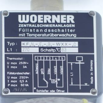 Füllstandschalter mit Temperaturüberwachung 