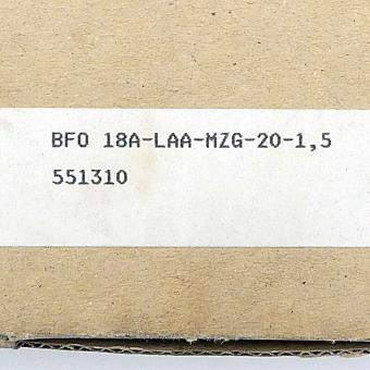 Optical fiber BFO 18A-LLA-MZG-20-1,5 