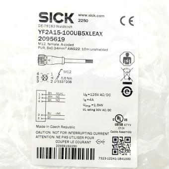 Anschlussleitung YF2A15-100UB5XLEAX 
