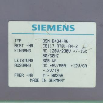 Power Supply Unit OSM-B434-A6 