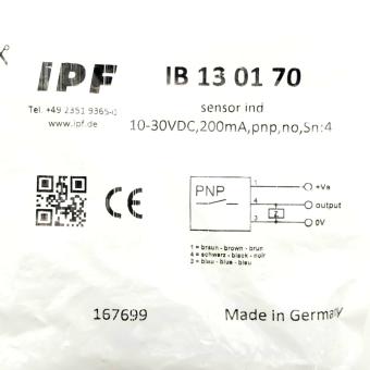 Induktiver Senosor IB 13 01 70 