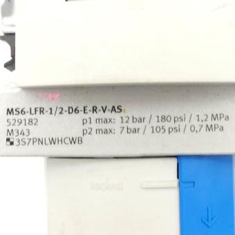 Filter regulator MS6-LFR-1/2-D6-E-R-V-AS 