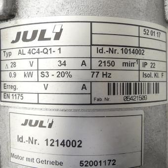 Elektromotor mit Getriebe AL 4C4-Q1-1 