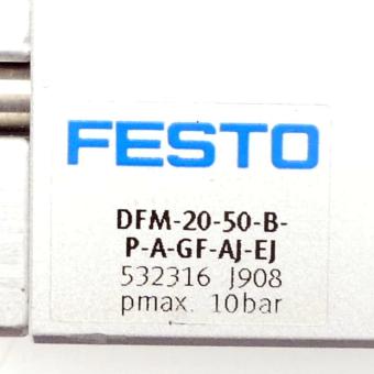 Guided drive DFM-20-50-B-P-A-GF-AJ-EJ 