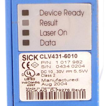 Bar Code Scanner CLV431-6010 