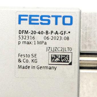 Führungszylinder DFM-20-40-B-P-A-GF- 