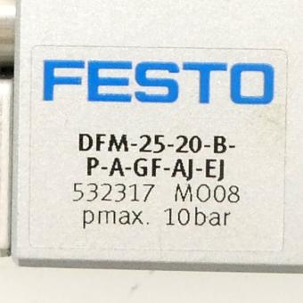 guided drive DFM-25-20-B-P-A-GF-AJ-EJ 