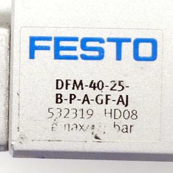 Führungszylinder DFM-40-25-B-P-A-GF-AJ 
