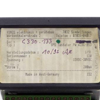 SPS Keyboard PW WZB6-B53 