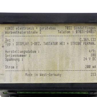 SPS-Tastatur 