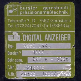 Digital Anzeige 