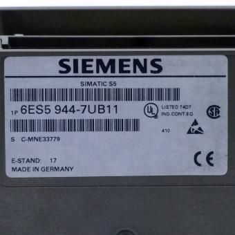 Simatic S5 Central Processing Unit 