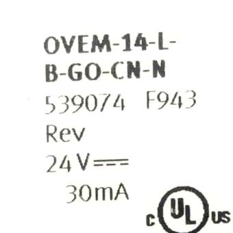 Vacuum generator OVEM-14-L-B-GO-CN-N 