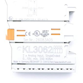 2-Channel Analog Input Terminal  Refurbished