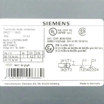 Thermistor motor protection relay 