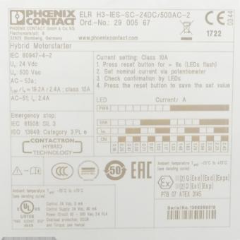 Hybrid motor starter 
