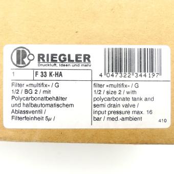 Filter "multifix" 