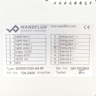 Digital amplifier module SD6201 D20-AA 