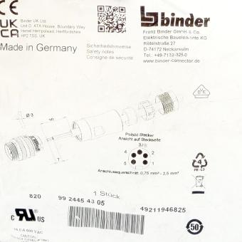 Kabelstecker 