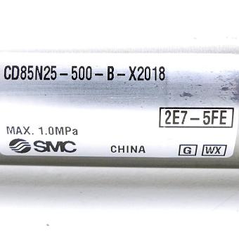 Round cylinder CD85N25-500-B-X2018 