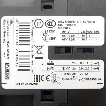 Auxiliary contactor 