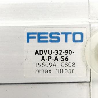 compact cylinder ADVU-32-90-A-P-A-S6 