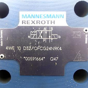 Directional valve 4WE 10 D32/OFCG24N9K4 