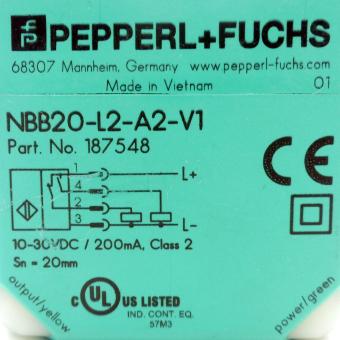 Induktiver Sensor NBB20-L2-A2-V1 