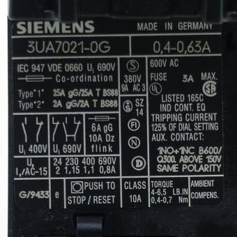 Overload Relay 