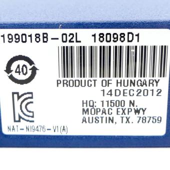 Voltage input module NI 9476 