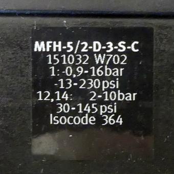 Solenoid valve MFH-5/2-D-3-S-C 