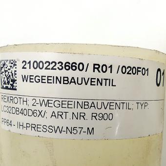 2-Wege-Einbauventil 