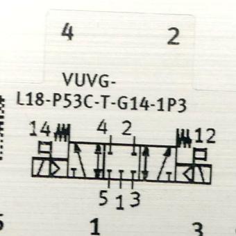 Solenoid valve VUVG-L18-P53C-T-G14-1P3 