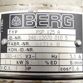 Electromechanical quick release PSP 125 A 