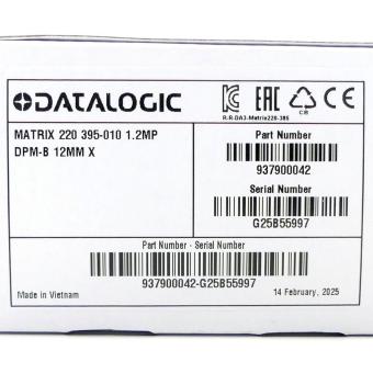 Barcode reader MATRIX 220 395-010 1.2MP DPM-B 12MM X 