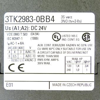 Verzögerungsbaustein 3TK2983-0BB4 