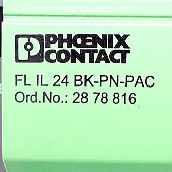 Buskoppler FL IL 24 BK-PN-PAC 