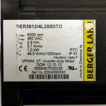 AC-Servomotor SER3913/4L3SS0TO 