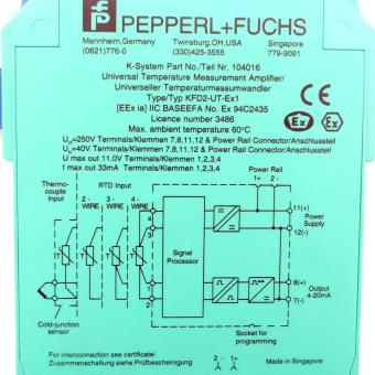 Universeller Temperaturmessumwandler 
