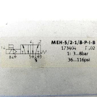 Solenoid valve MEH-5/2-1/8-P-I-B 