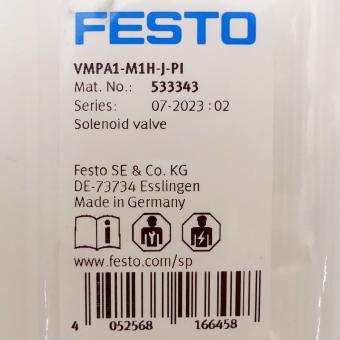 Magnetic Valve VMPA1-M1H-J-PI 