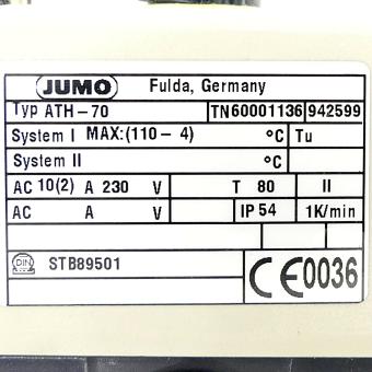 Surface-mounted thermostat 
