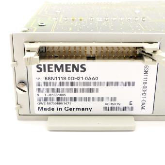 Simodrive Plug-in closed-loop Control  Used
