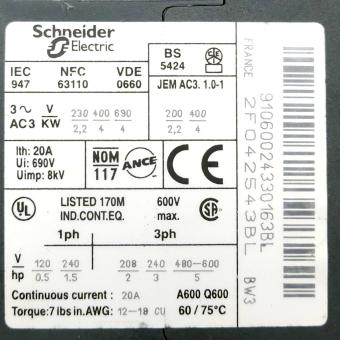 Power contactor 