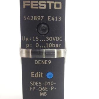 Drucksensor SDE5-D10-FP-Q6E-P-M8 