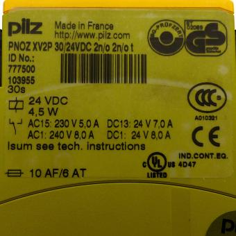 Safety Relay XV2P 30/24VDC  