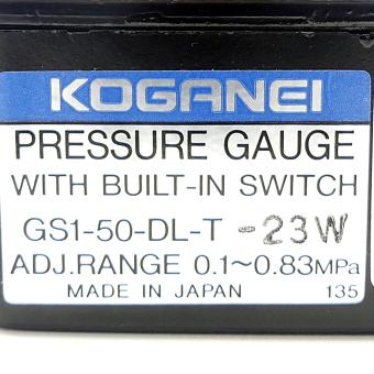 Pneumaric pressure gauge 