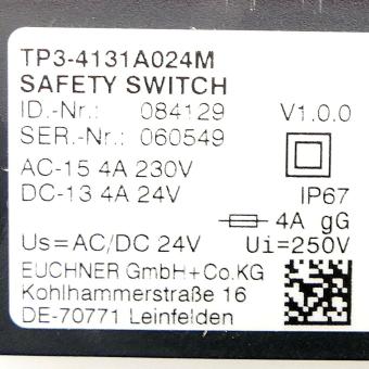 Sicherheitsschalter TP3-4131A024M 